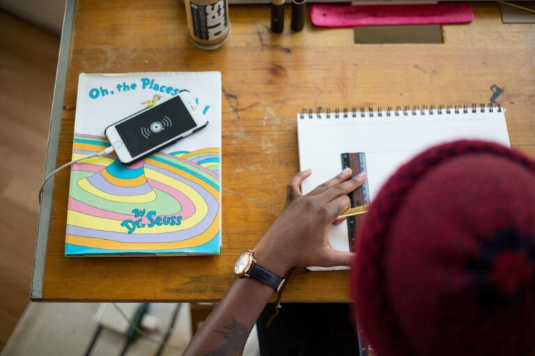 Student at a desk preparing for a strong back to school start in Ann Arbor
